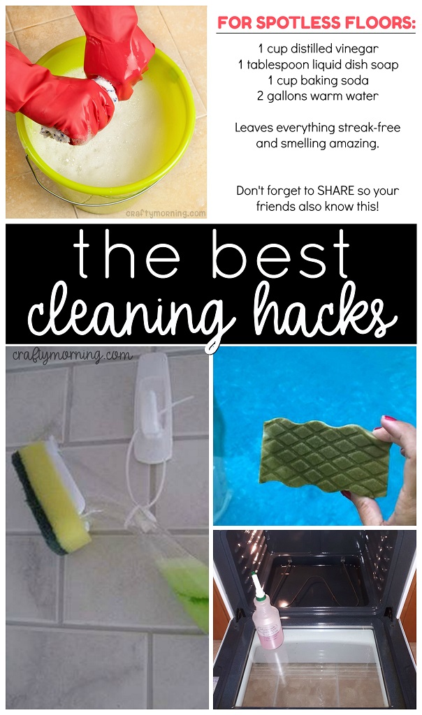 Cleaning Hacks For Saving Time and Getting Your Home Clean